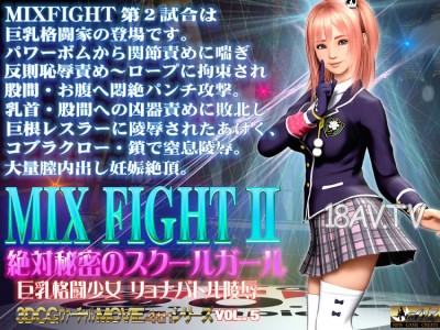[3D]MIX FIGHT2絶対秘密のスクールガール [夜桜字幕组]