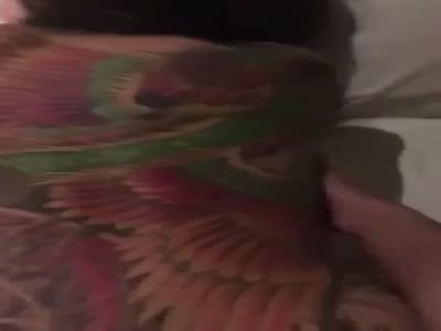 煙台爆操紋身女